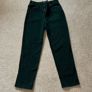 Lauren Jeans Co. Ralph Lauren Dark Green Straight Leg Jeans